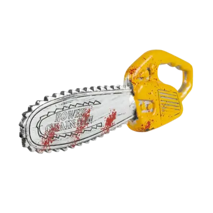 BLODIG KÆDESAV I PLASTIK - 45 CM