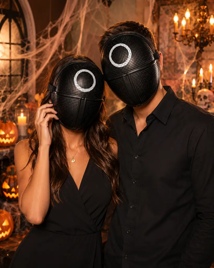MASKE SPILLER BLÆKSPRUTTE SPIL - RUNDE