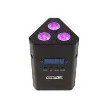 LED BATTERI PROJECTOR - BATLY 3x4W RGBW