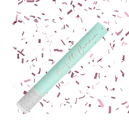 Konfettikanoner 40cm Rose Gold