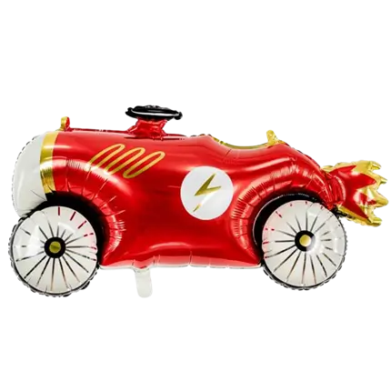 Frosted Effect Mylar Ballon - Bil - 111x63cm