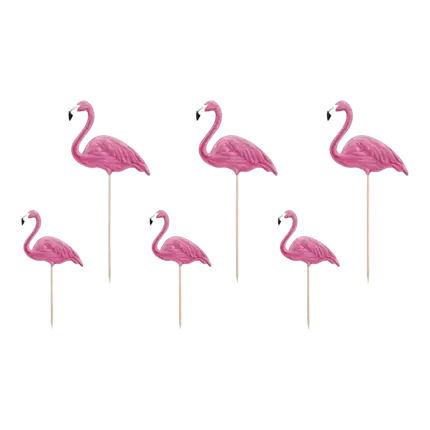Pink Flamingos kage dekoration