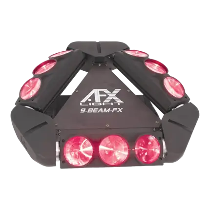 Roterende LED-spindel-lyseffekt