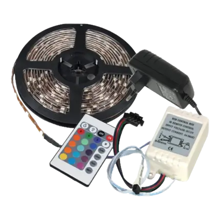 Fleksibel flerfarvet LED-lyspakke