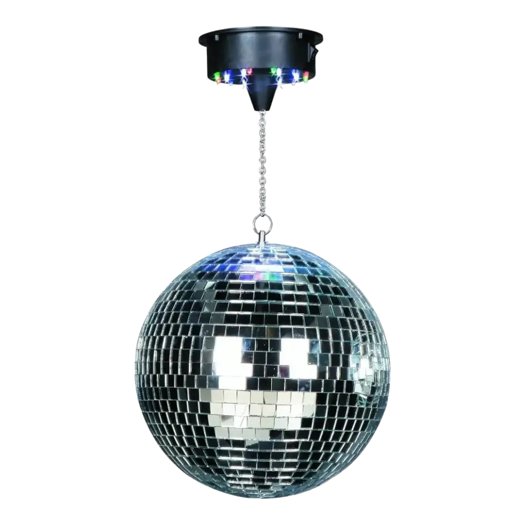 Ibiza disco lys spejlkugle