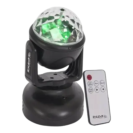 Ibiza Light lyre LMH-Astro med RGB LED