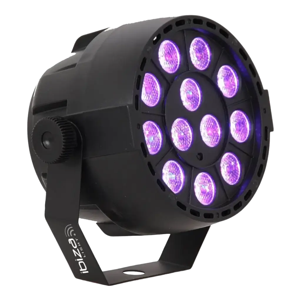 Ibiza Light mini UV LED PAR-lys
