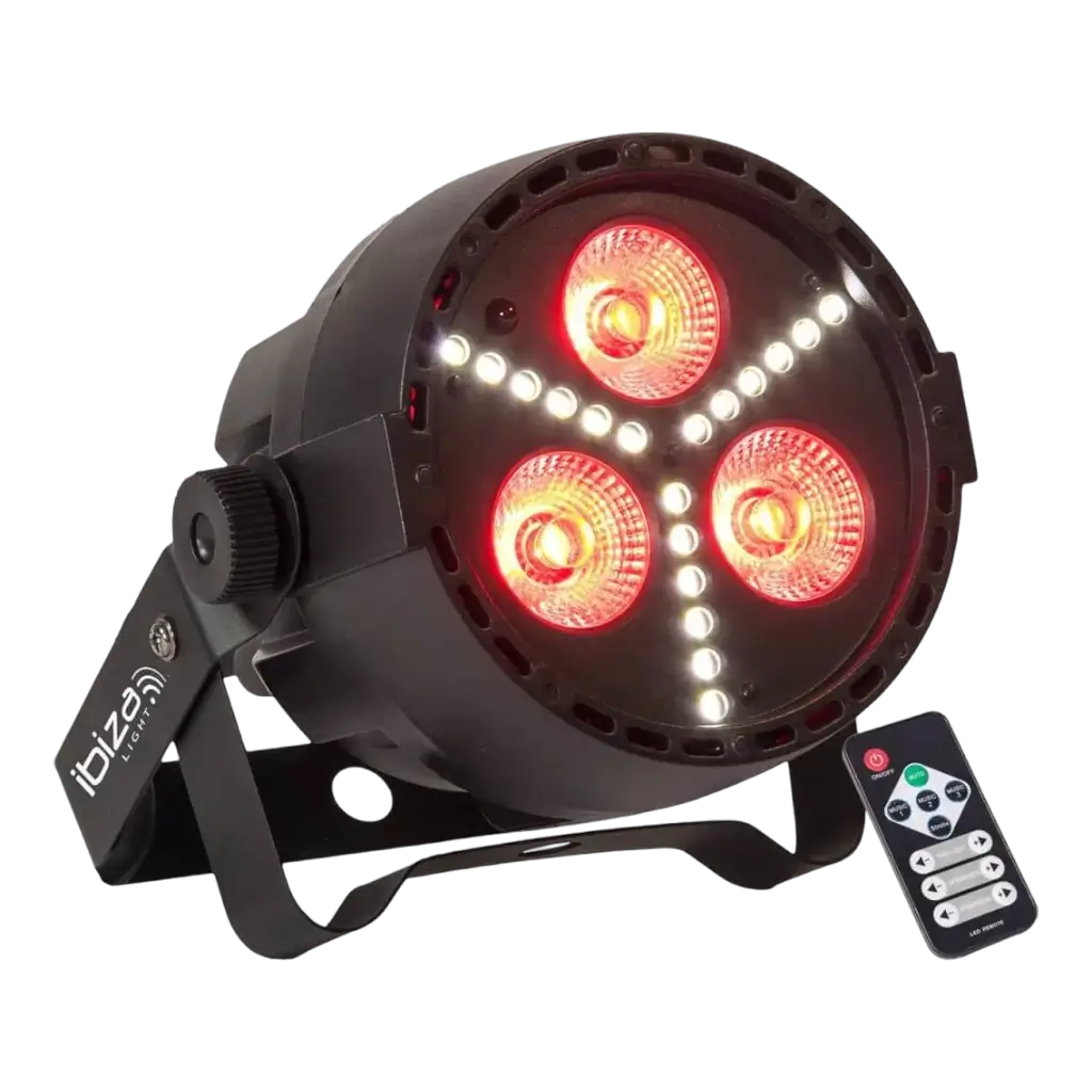 Ibiza Light PAR-Mini-STR 4 i 1 SMD LED-stråler