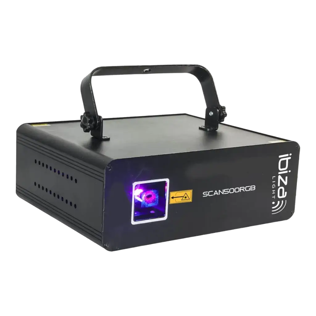 Ibiza Light RGB-animationslaser SCAN500RGB