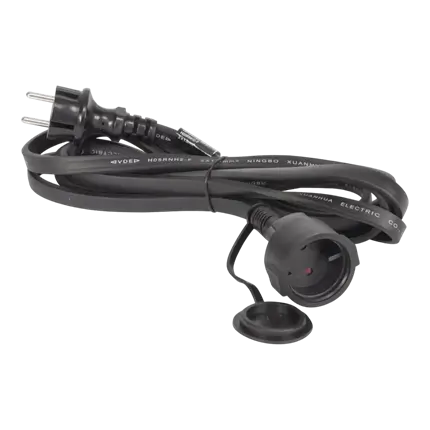 Forlængerledning til elektrisk lyskæde 3m