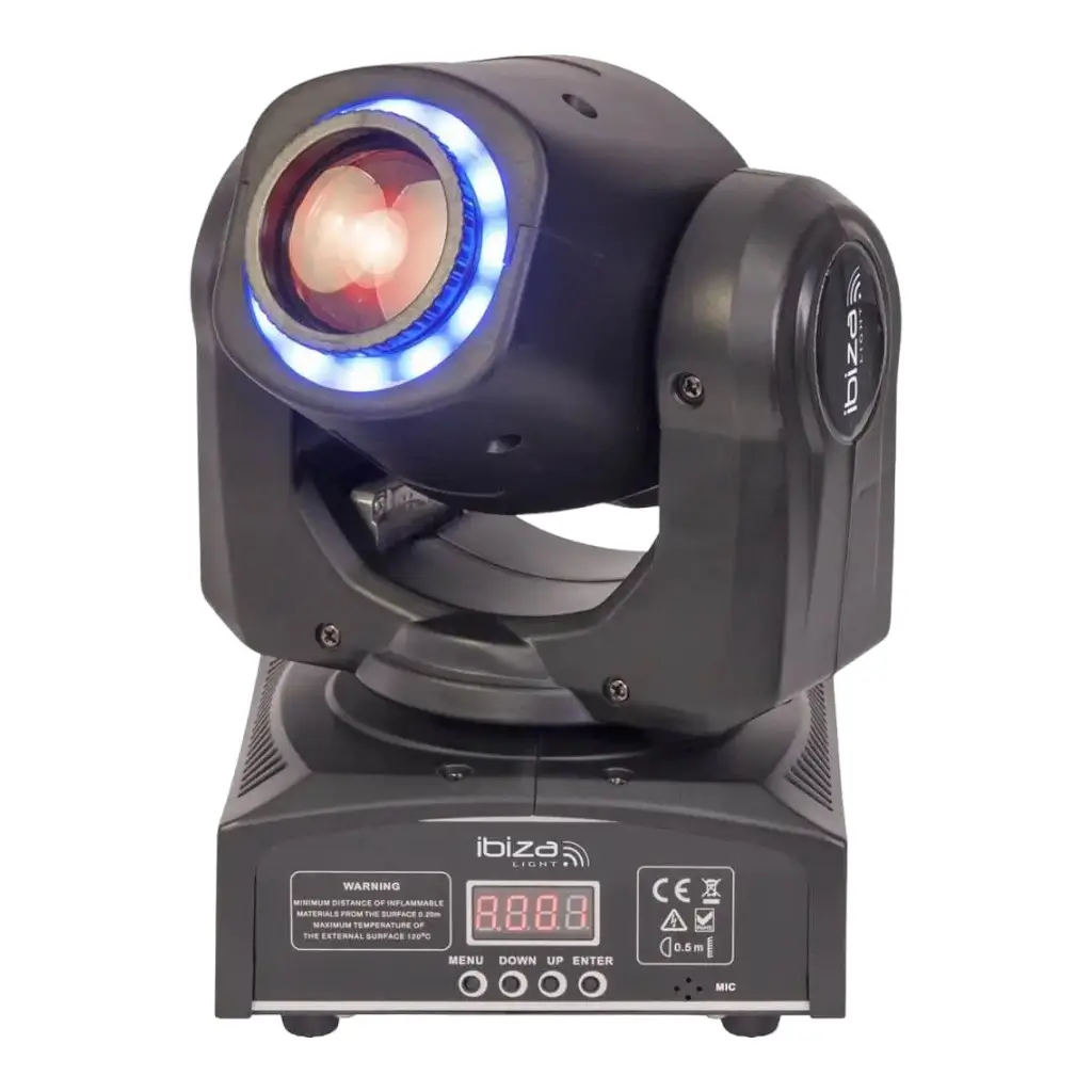 MHSPOT30-FX 2 i 1 LED-spotlight og animation