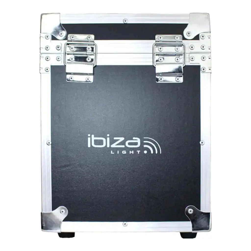 Ibiza Light sort flightcase til E-COSMOS effektmaskine