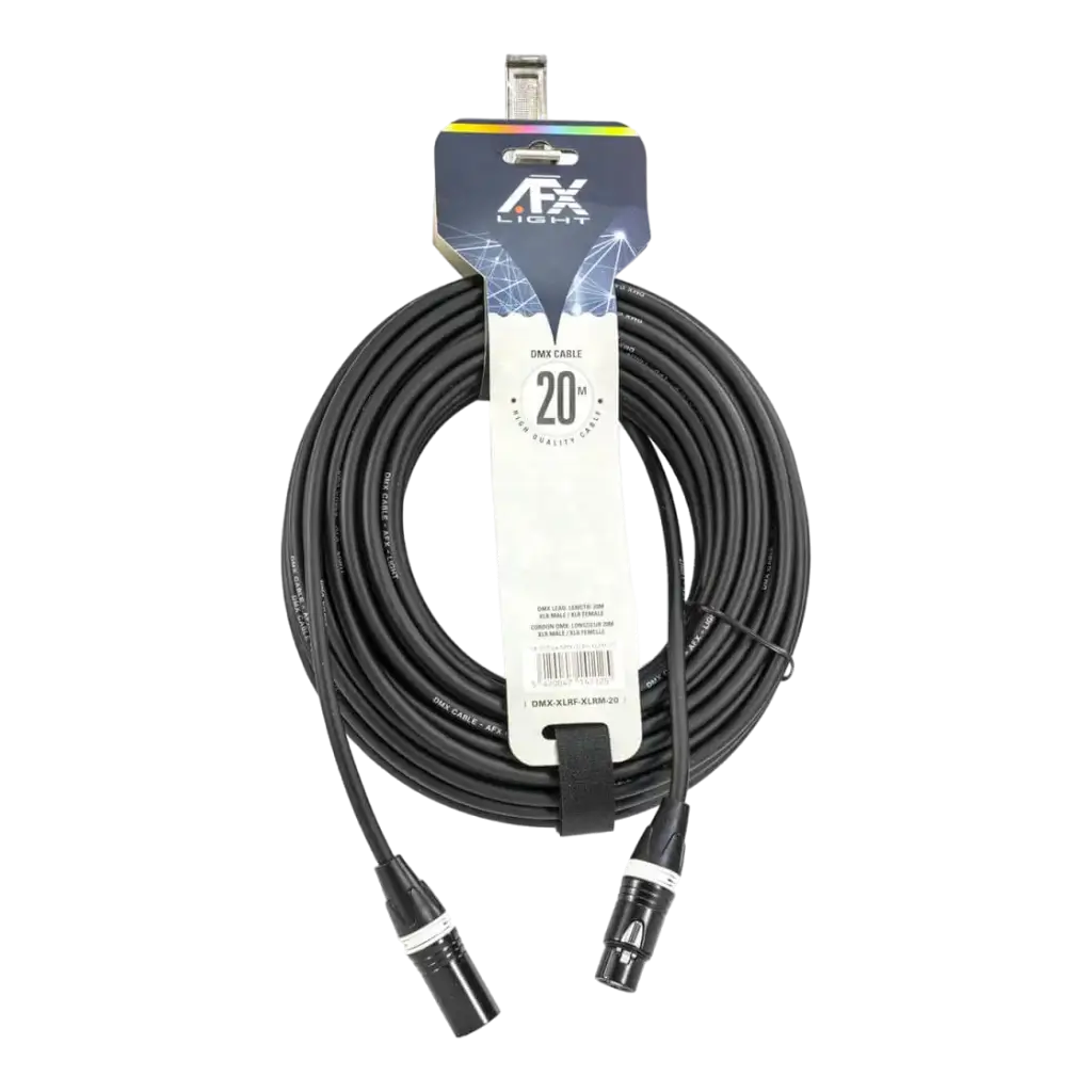 DMX-kabel han/hun 20m
