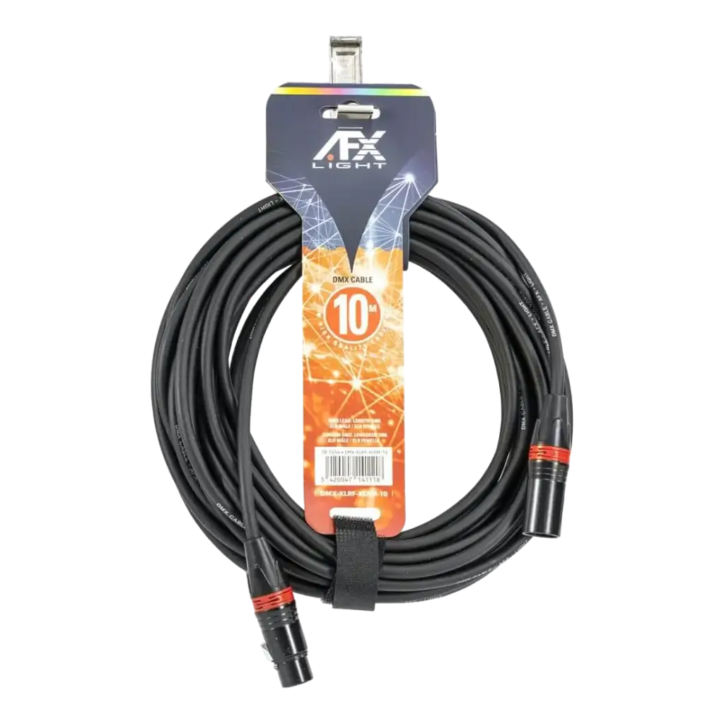 DMX-kabel han/hun 10m