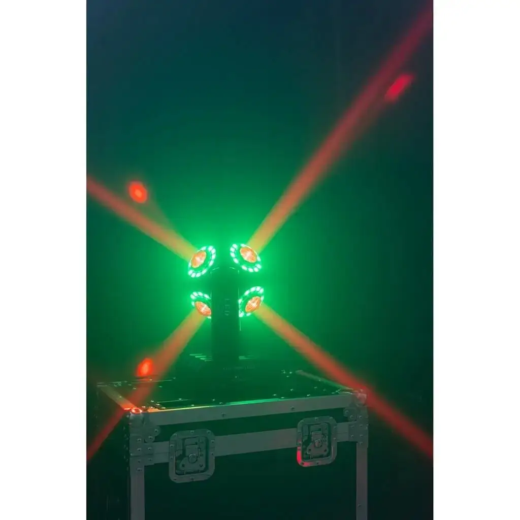 DMX SATURNE 4 i 1 LED-buer med lysringe