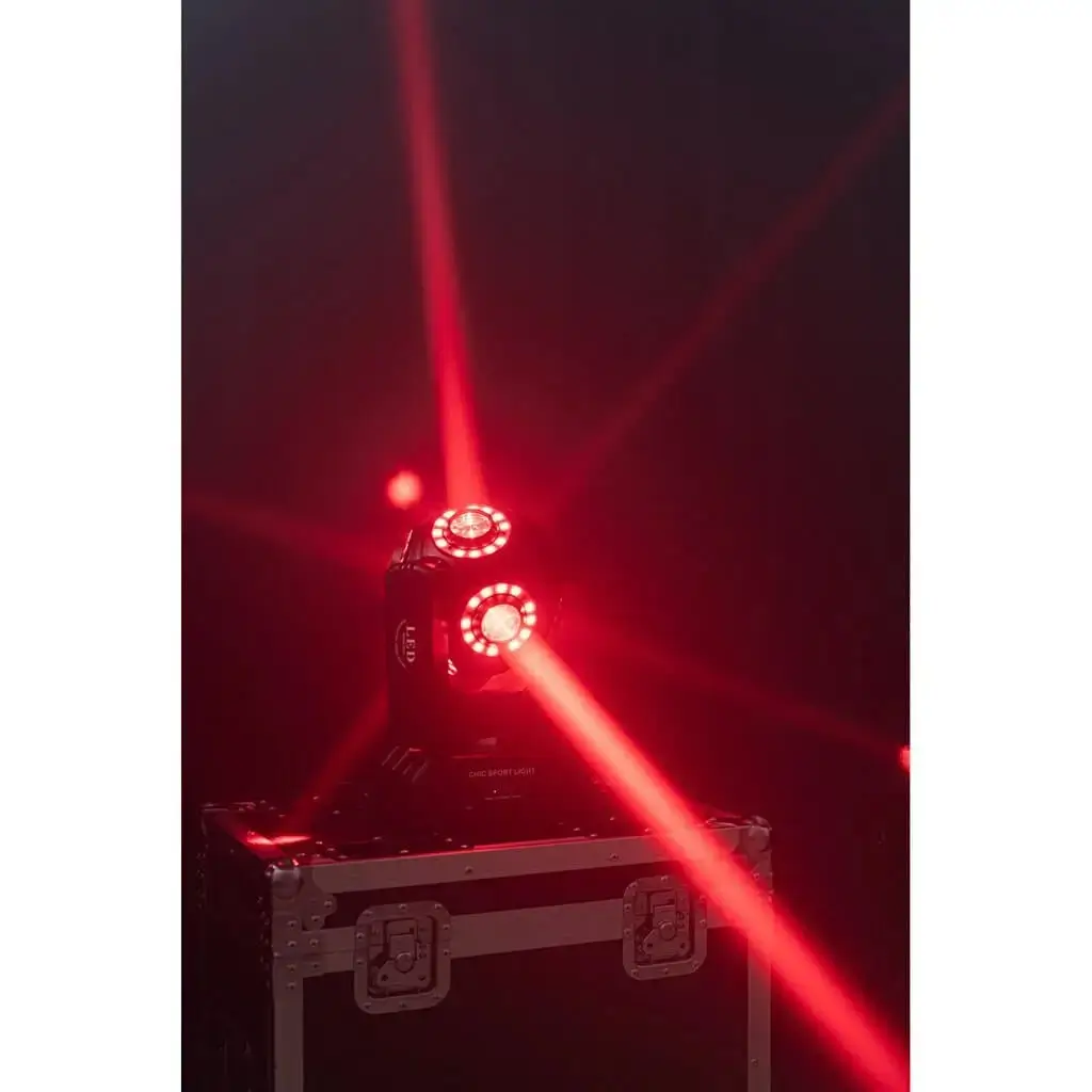 DMX SATURNE 4 i 1 LED-buer med lysringe