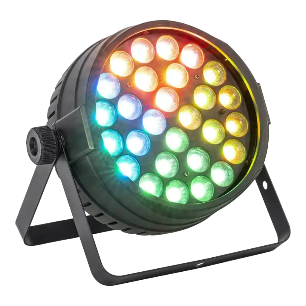 LED PAR-lys CLUB-ZOOM2810 med kvart zoom