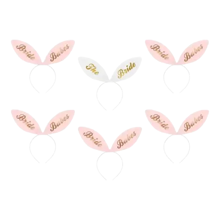Team Bride pandebånd 29x25cm - sæt med 6 stk.