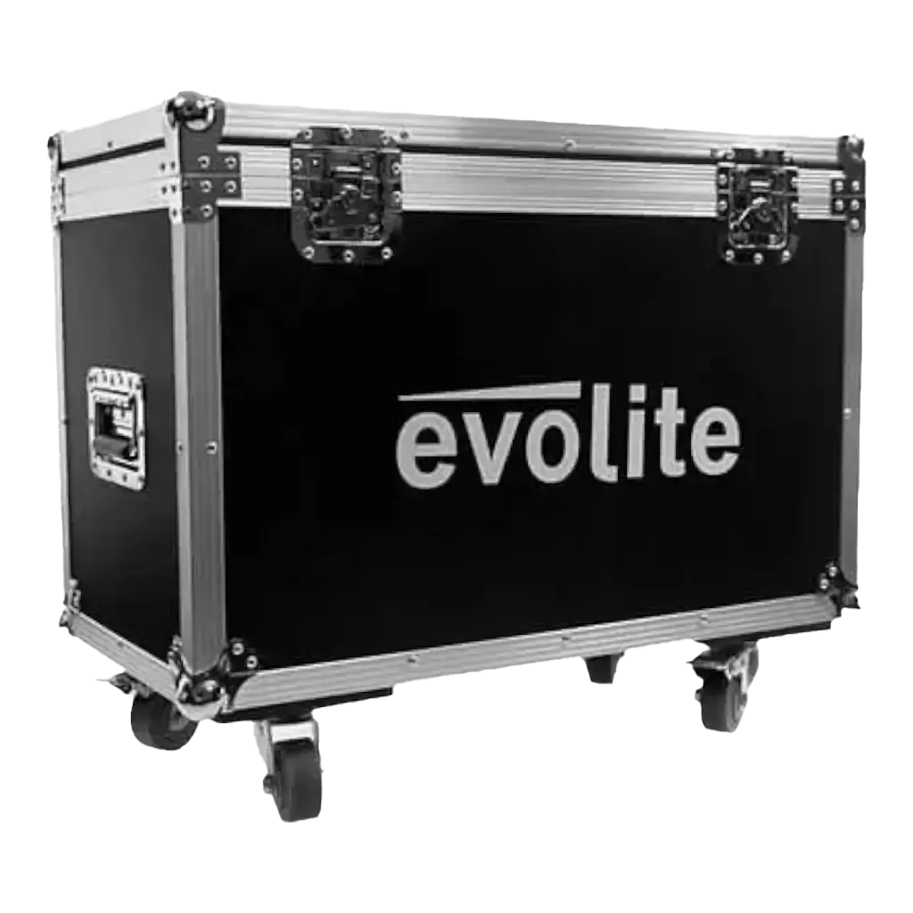 Flightcase til 2 Evolite Beam 7R