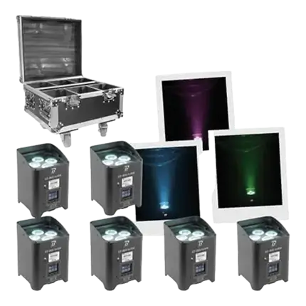 Archi BoomTone DJ-projektor - EZBOX Pack