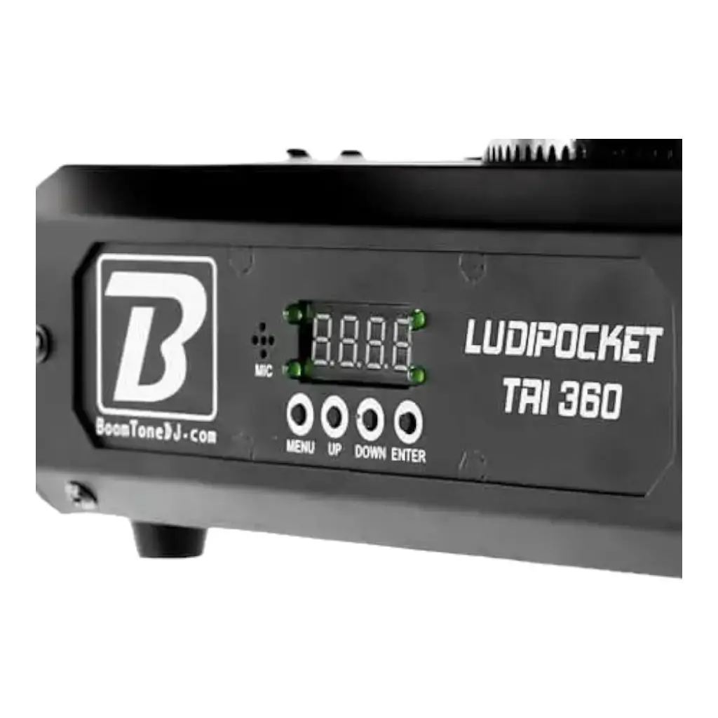 LED BoomTone DJ-effekter - LUDIPOCKET TRI 360