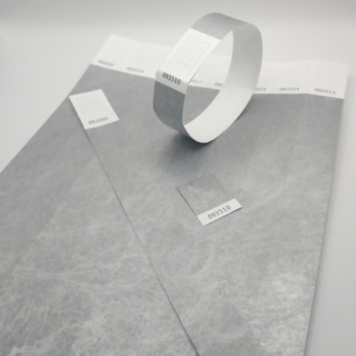 Tyvek® sølvpapirsarmbånd uden markering