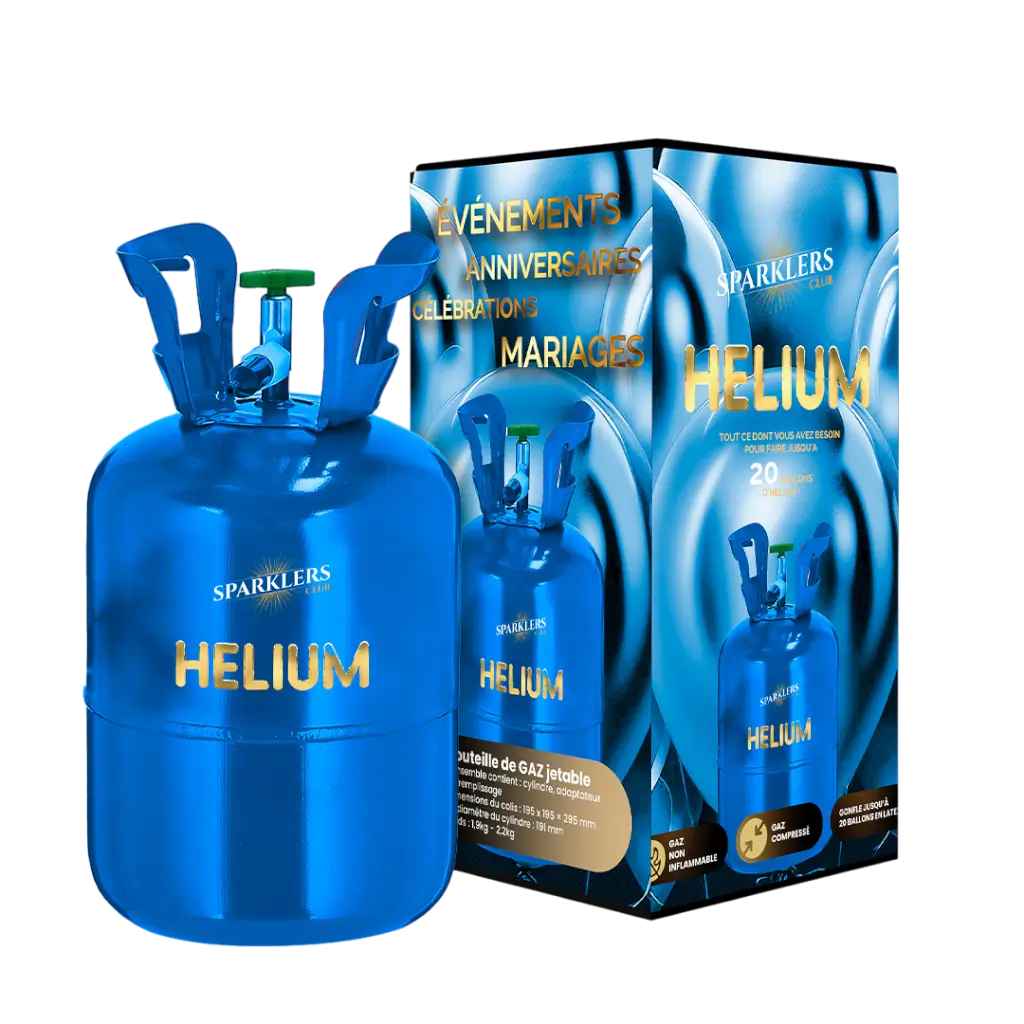 Heliumflaske 20 balloner