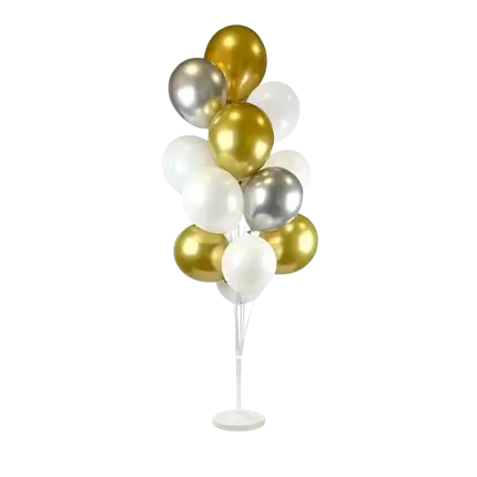 Ballonstativ til 13 balloner - 135 cm
