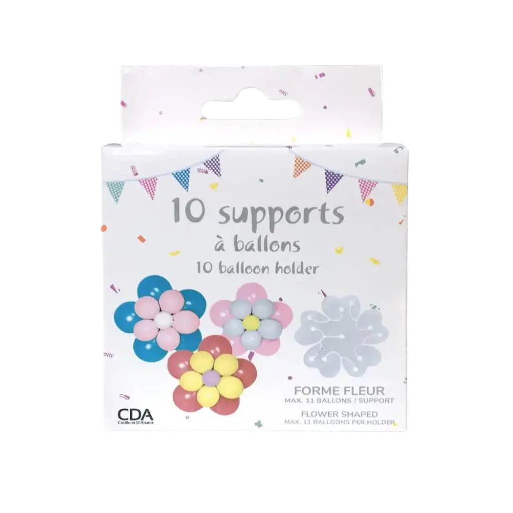 10 blomsterballonstativer