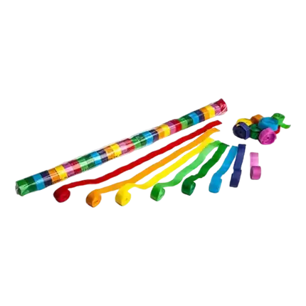 Confetti Streamer Flerfarvet 100% biologisk nedbrydeligt