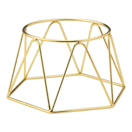 Gylden bakkeholder - 19cm x 15.5cm