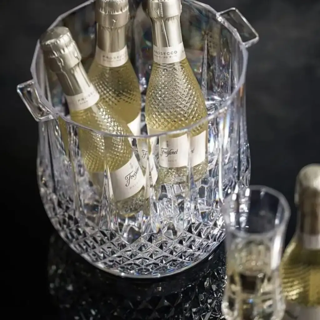 Vintage champagnevase i polykarbonat - 523,5 cl