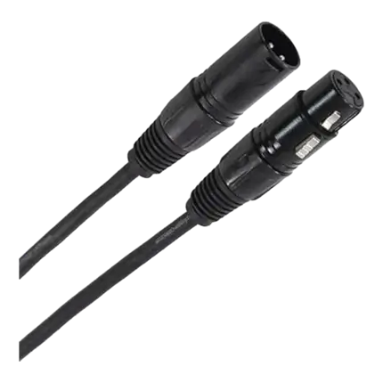 DMX-kabel XLR hun 3b - XLR han 3b 1m50 Easy - Plugger
