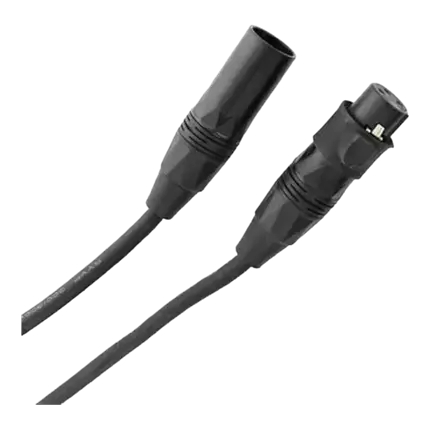 DMX IP65-kabel XLR hun 3b - XLR han 3b længde 10 m