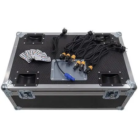 Evolite LED-projektører - IP-BOX 6X15W PACK - Sæt med 6 stk.