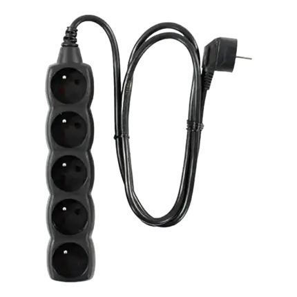 5-sokkel uafbrydelig strømskinne Plugger - MPE-5