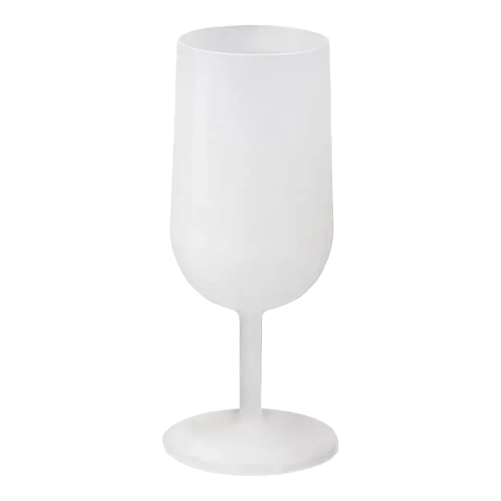 Eco Cup vinglas 12 cl - frostet effekt