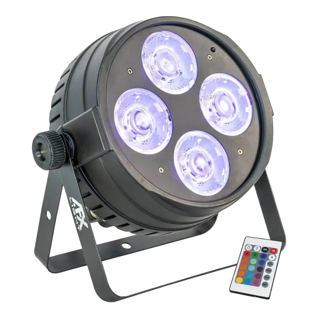 UV LED DMX PAR projektør - CLUB-UV450