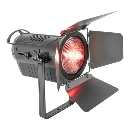 Fresnel-projektør til teater og scene med LED RGBW