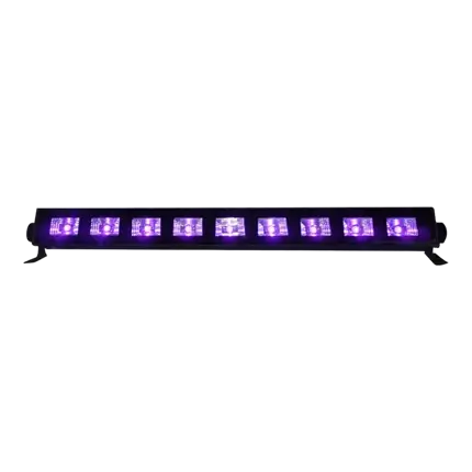 Ultraviolet LED-stang 9 x 3 W - LED-UVBAR