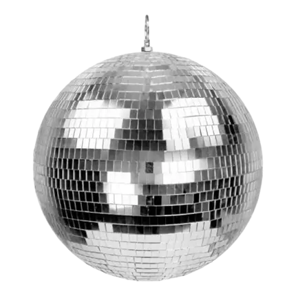 20 cm facetteret kugle