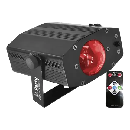 PARTY-MINIWAVE LED RGB vandlevende lyseffekt