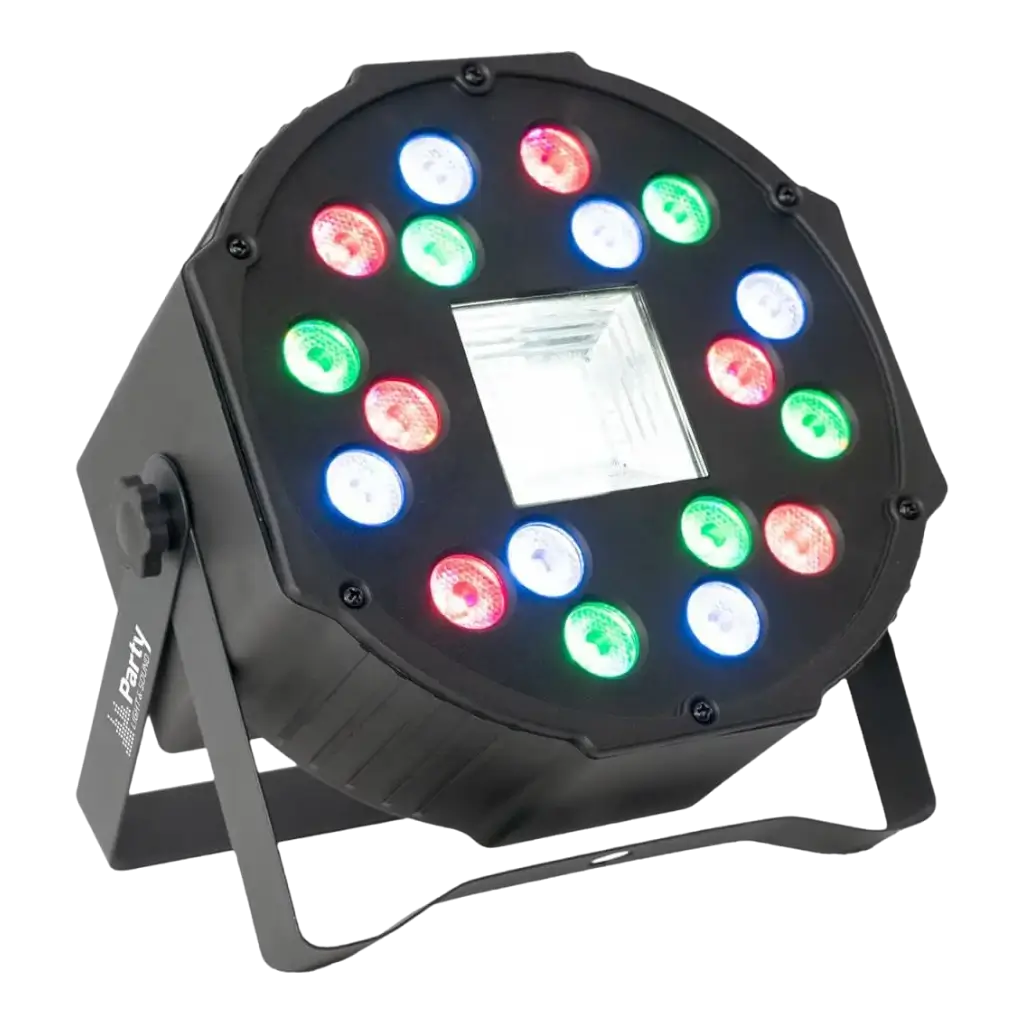 PAR DMX LED-projektor med stroboskop PARTY-PAR-STROBE