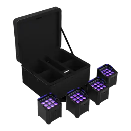 CHAUVET DJ - Trådløse PAR Freedom Par H9 IP X4-projektorer