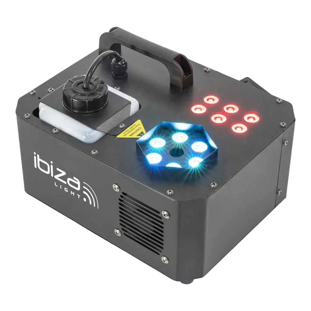 SPRAY-COLOR-1000 RGB LED lodret røgmaskine