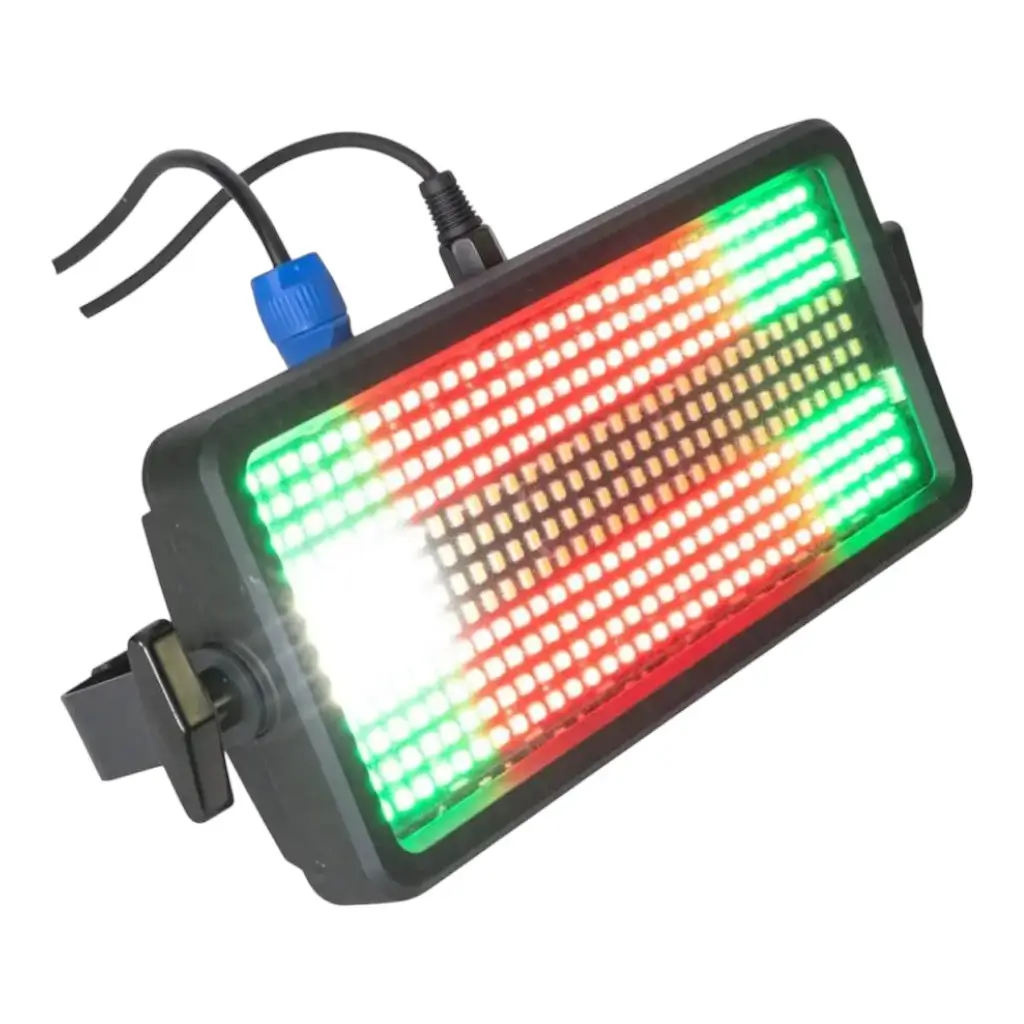 384 LED RGBW FLASH-COLOR-STROBE DMX Strobe-lys