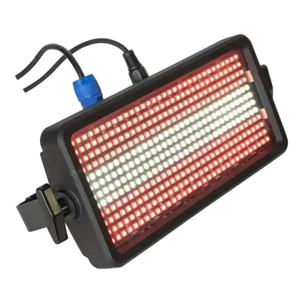 384 LED RGBW FLASH-COLOR-STROBE DMX Strobe-lys