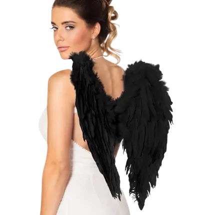 Angel Wing 50x50cm farve Sort