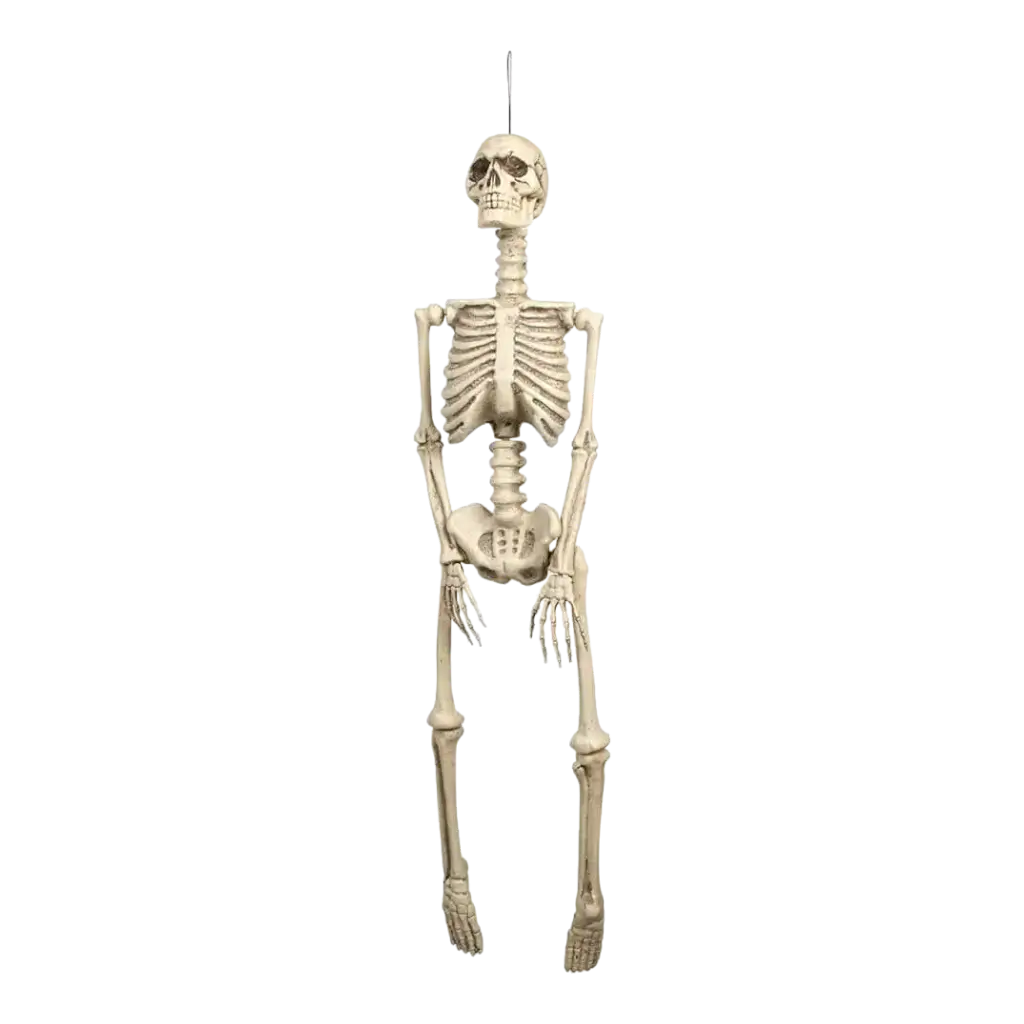92 cm hængende skelet til halloween-dekoration