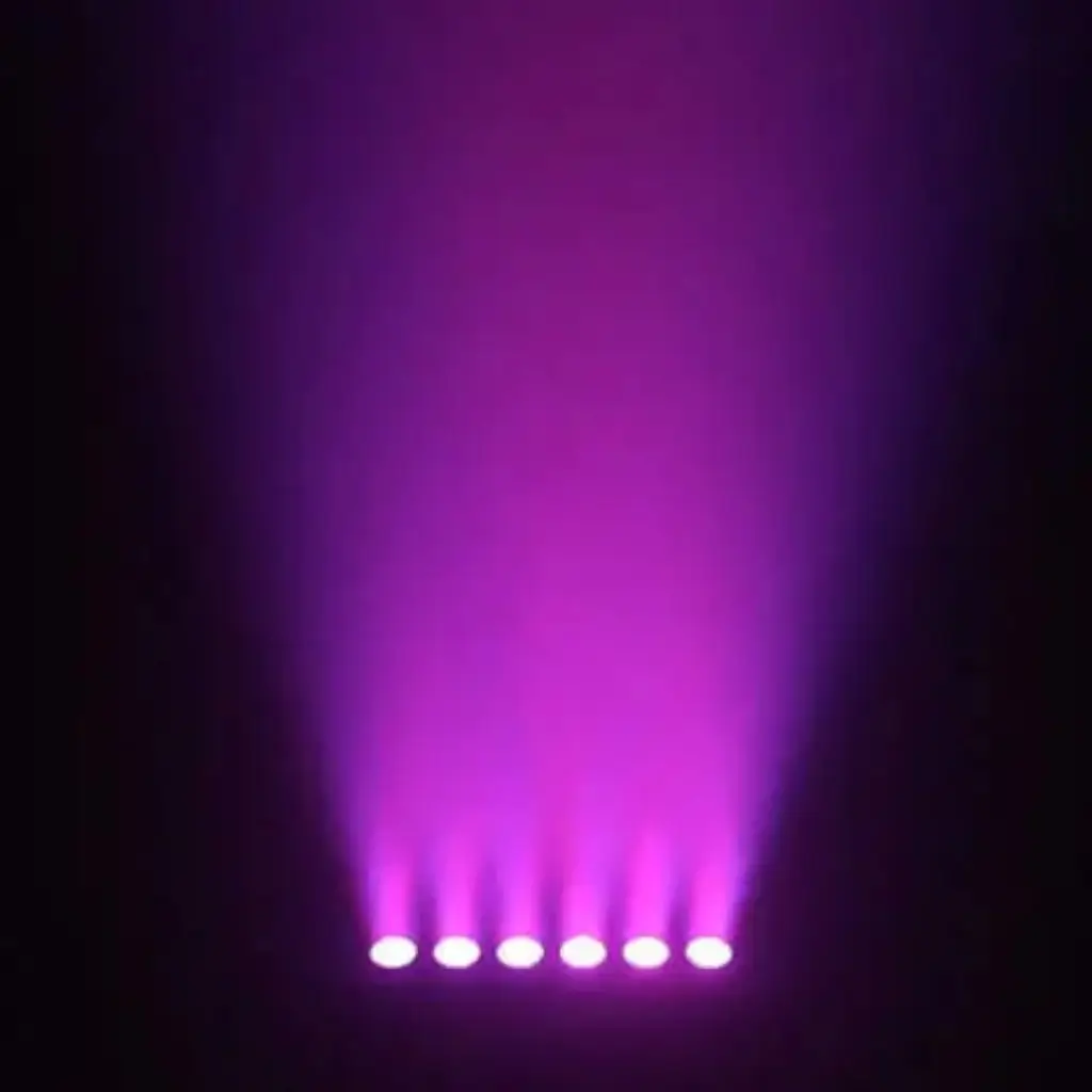Bærbar LED Bar - BoomTone DJ - EZ-BAR 6x8W